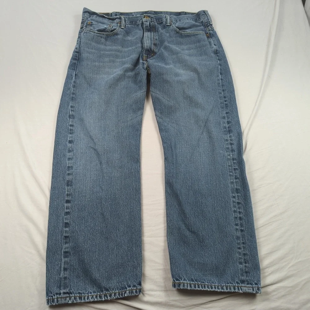 Levis Jeans Mens 38x30‎ Blue 569 Loose Relaxed Classic Western Baggy
